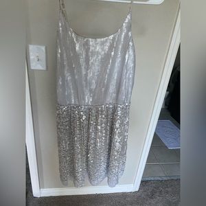 Express sequin dress